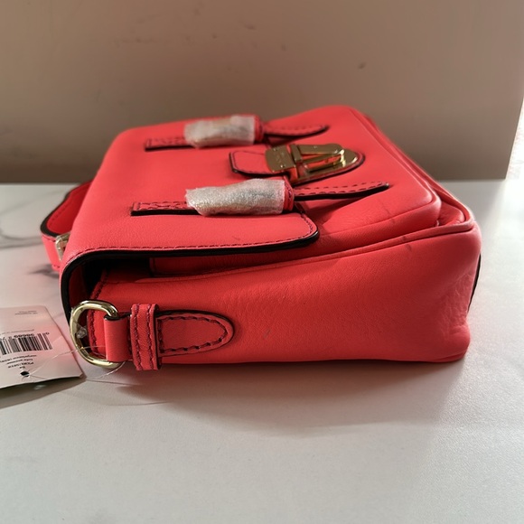 New- Lola Avenue “Lia” Kate Spade bright color Satchel with Gold-Tone Accents - Picture 8 of 17